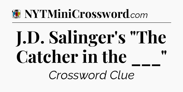 J.D. Salinger's 
