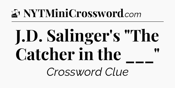 J.D. Salinger's 