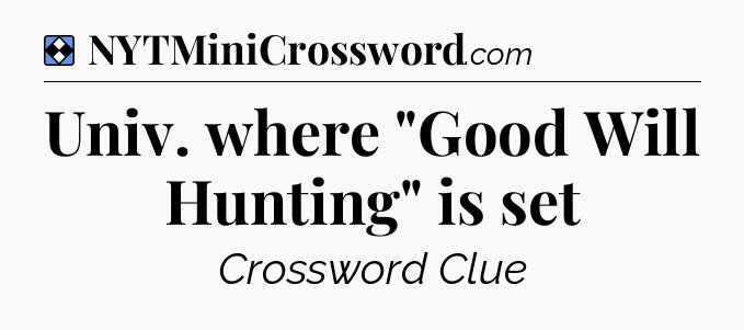 Solution: Univ. where 