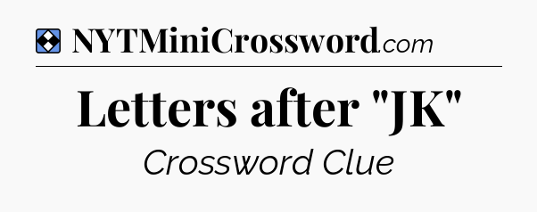 Solution: Letters after 