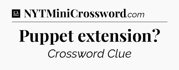 Puppet extension - LA Times Crossword
