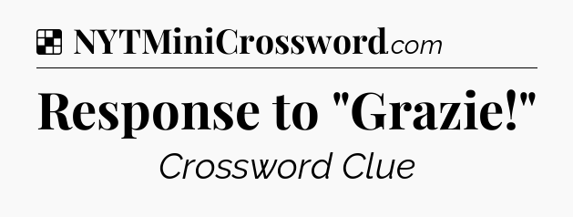 Solution: Response to 