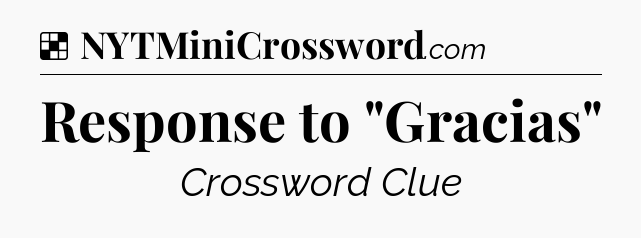 Solution: Response to 