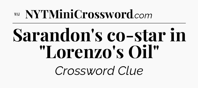 Sarandon's co-star in 