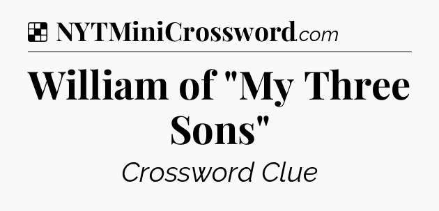 Solution: William of 