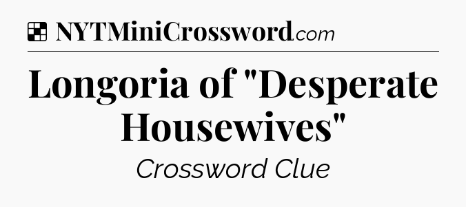 Solution: Longoria of 