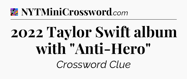 2022 Taylor Swift album with 