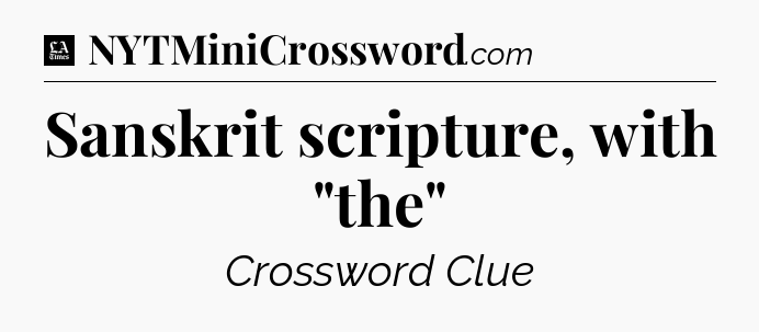 Sanskrit scripture, with 