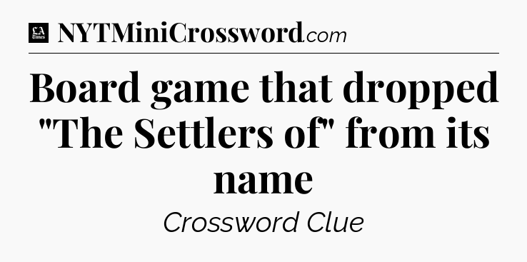 Board game that dropped 