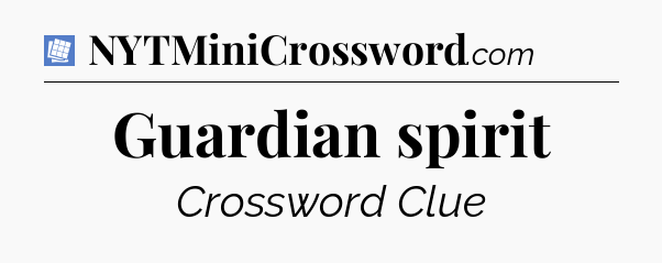 Guardian spirit Puzzle Page Crossword Clue