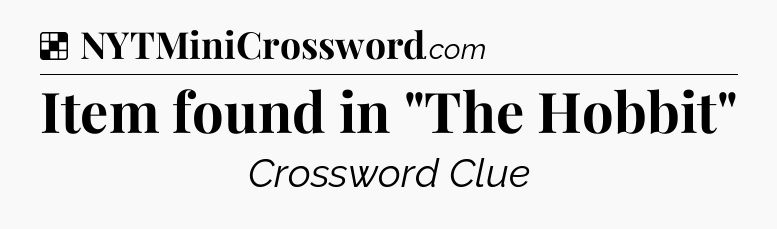 Solution: Item found in 