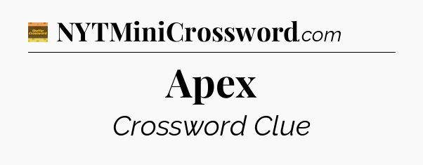 Apex - Eugene Sheffer Crossword