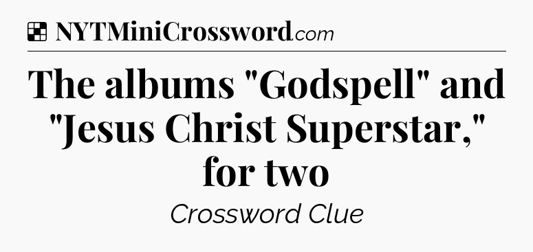 Solution: The albums 