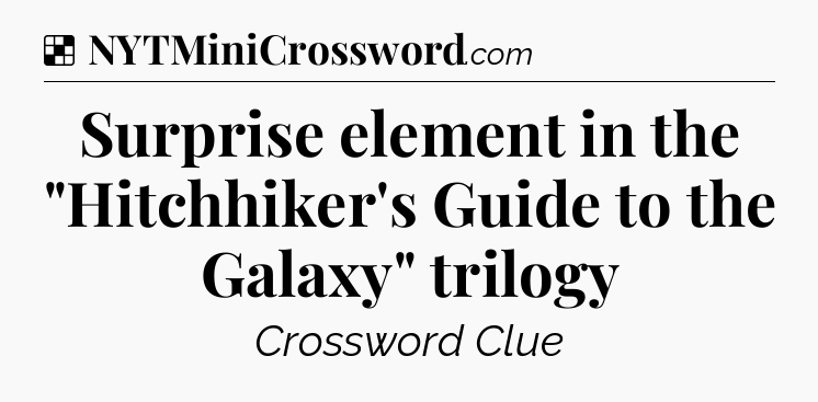 Solution: Surprise element in the 