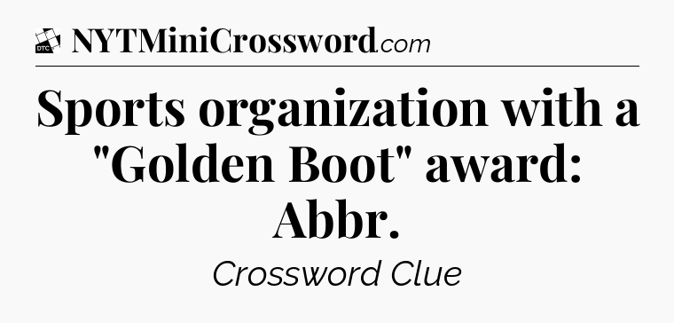 Sports organization with a 