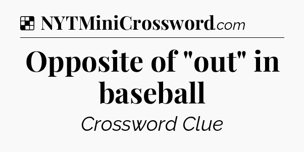 Solution: Opposite of 