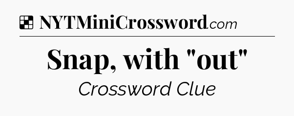 Solution: Snap, with 