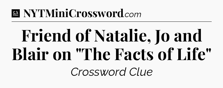 Friend of Natalie, Jo and Blair on 