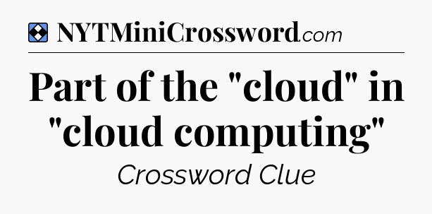 Solution: Part of the 