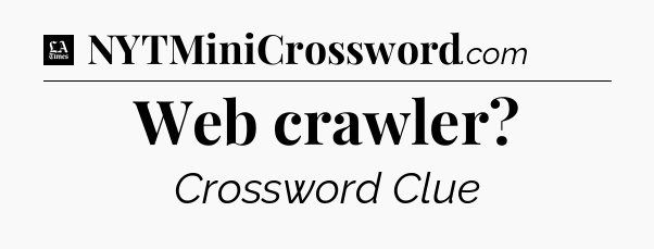 Web crawler - LA Times Crossword