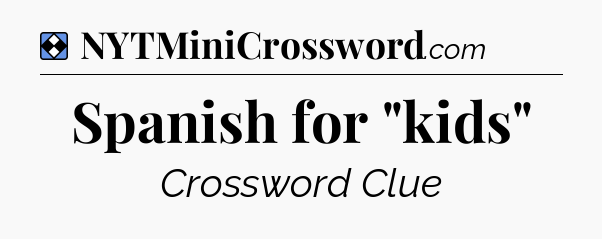 Solution: Spanish for 