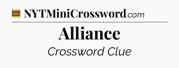 Alliance - Eugene Sheffer Crossword