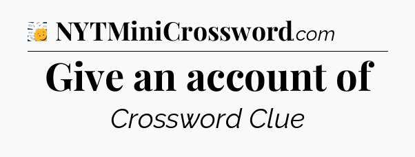 Give an account of - 7 Little Words