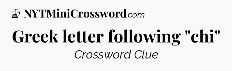 Greek letter following 