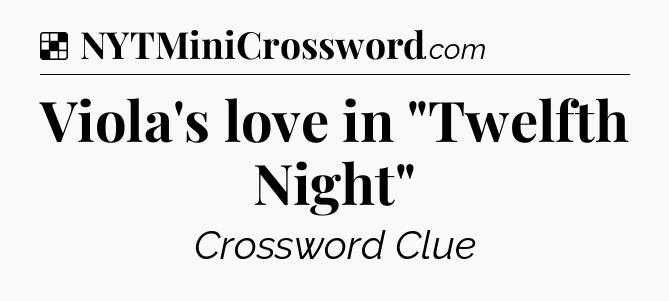 Solution: Viola's love in 