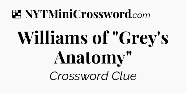 Solution: Williams of 