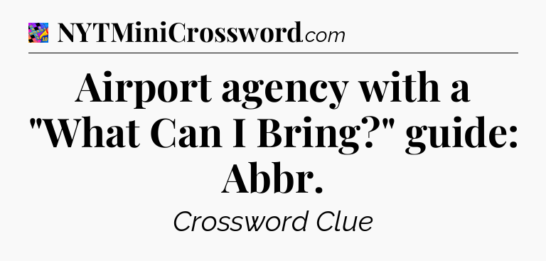 Airport agency with a 