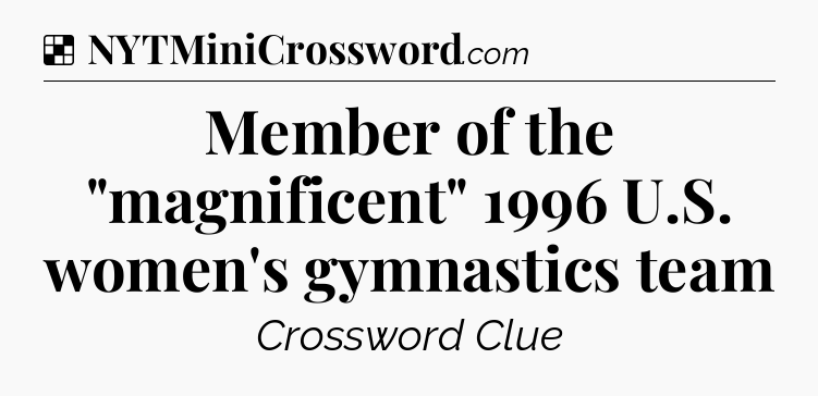 Solution: Member of the 