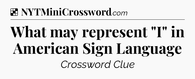 Solution: What may represent 