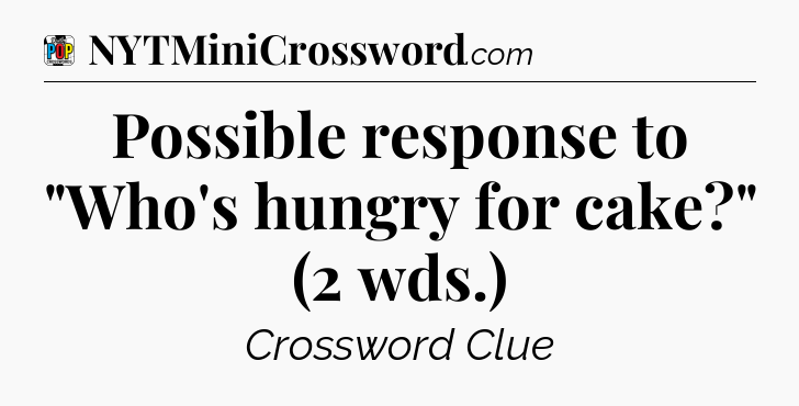 Possible response to 