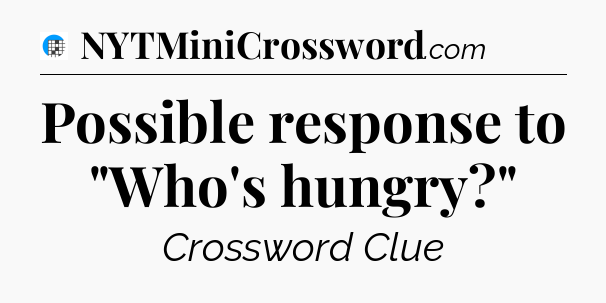 Possible response to 