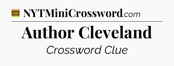 Author Cleveland - Eugene Sheffer Crossword