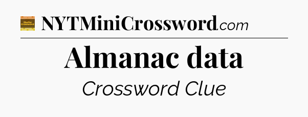 Almanac data - Eugene Sheffer Crossword