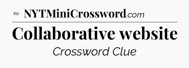 Collaborative website - WSJ Crossword