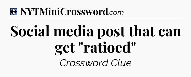 Solution: Social media post that can get 