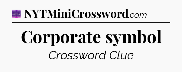 Corporate symbol - Thomas Joseph Crossword
