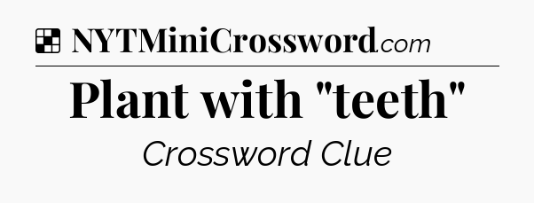 Solution: Plant with 