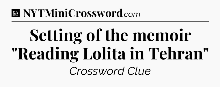 Setting of the memoir 