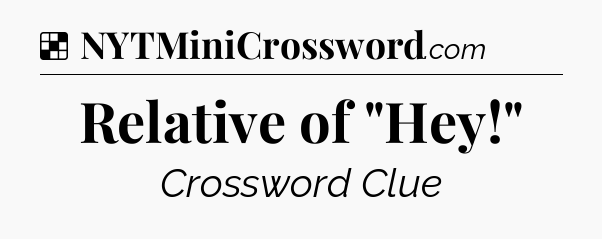 Solution: Relative of 