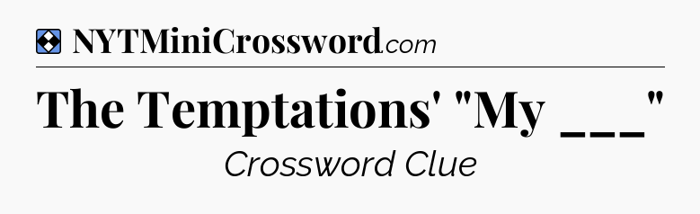 Solution: The Temptations' 