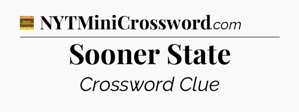 Sooner State - Eugene Sheffer Crossword