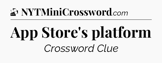 App Store's platform - Daily Themed Classic Crossword