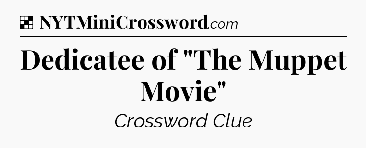 Solution: Dedicatee of 