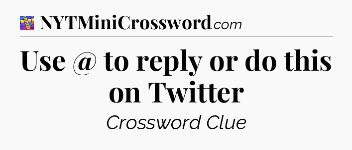 Use @ to reply or do this on Twitter Codycross