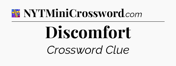 Discomfort Codycross