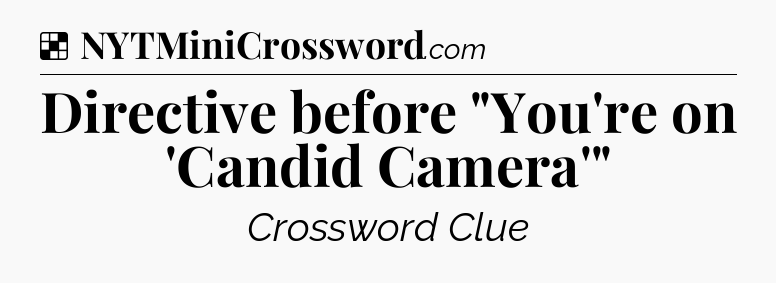 Solution: Directive before 